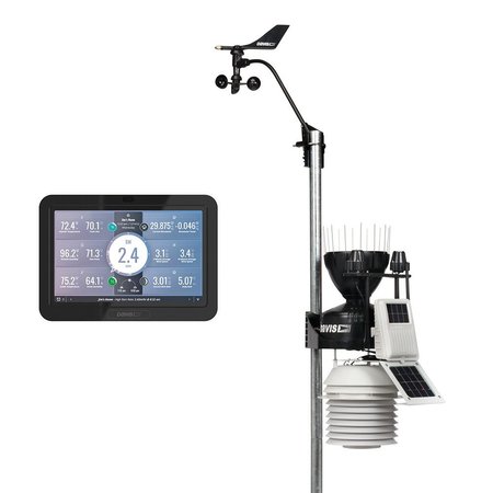 DAVIS INSTRUMENTS Davis Vantage Pro2 Wireless Weather Station w/WeatherLink Console, 24hr Fan Aspirated Radiation Shie 6263